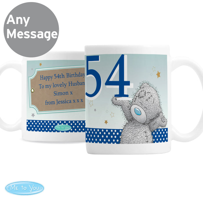 Personalised Me To You Birthday Big Age Male Mug - The Gift Cabin UK