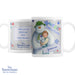 Personalised The Snowman and the Snowdog Blue Mug - The Gift Cabin UK