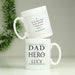 Personalised My Dad is My Hero Mug - The Gift Cabin UK