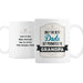 Personalised Best Dads Get Promoted to Mug - The Gift Cabin UK