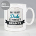 Personalised Best Dads Get Promoted to Mug - The Gift Cabin UK