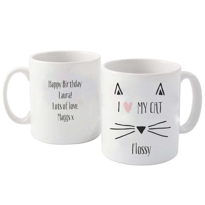 Personalised Cat Features Mug - The Gift Cabin UK