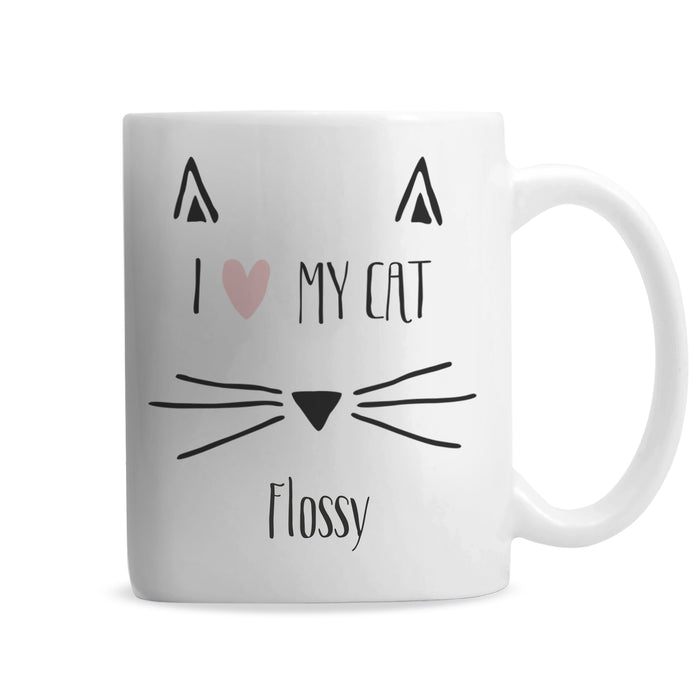 Personalised Cat Features Mug - The Gift Cabin UK