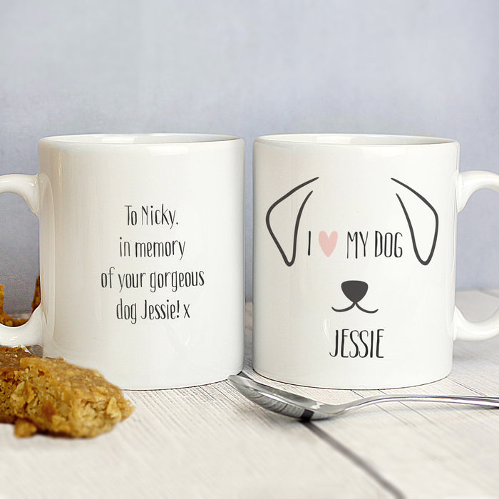 Personalised Dog Features Mug - The Gift Cabin UK