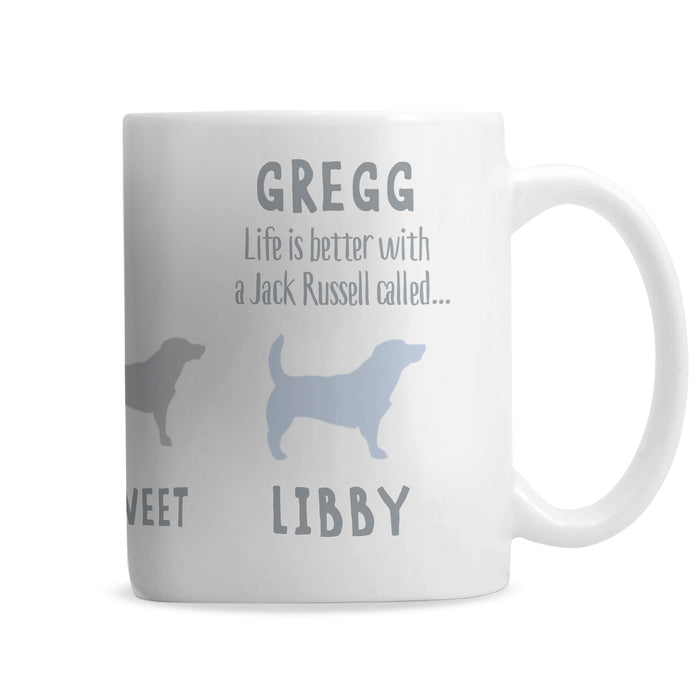 Personalised Jack Russell Dog Breed Mug - The Gift Cabin UK