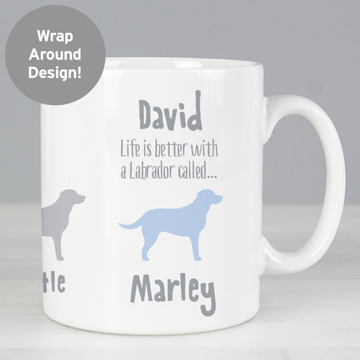 Personalised Labrador Dog Breed Mug - The Gift Cabin UK