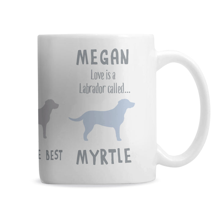 Personalised Labrador Dog Breed Mug - The Gift Cabin UK