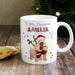 Personalised Boofle Christmas Reindeer Mug - The Gift Cabin UK