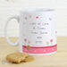 Personalised Boofle Flowers Mug - The Gift Cabin UK