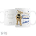 Personalised Boofle Male Wedding Mug - The Gift Cabin UK