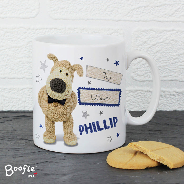 Personalised Boofle Male Wedding Mug - The Gift Cabin UK