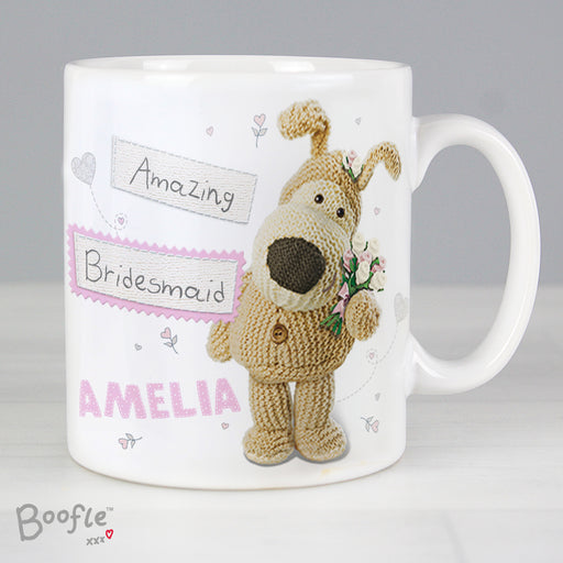 Personalised Boofle Female Wedding Mug - The Gift Cabin UK