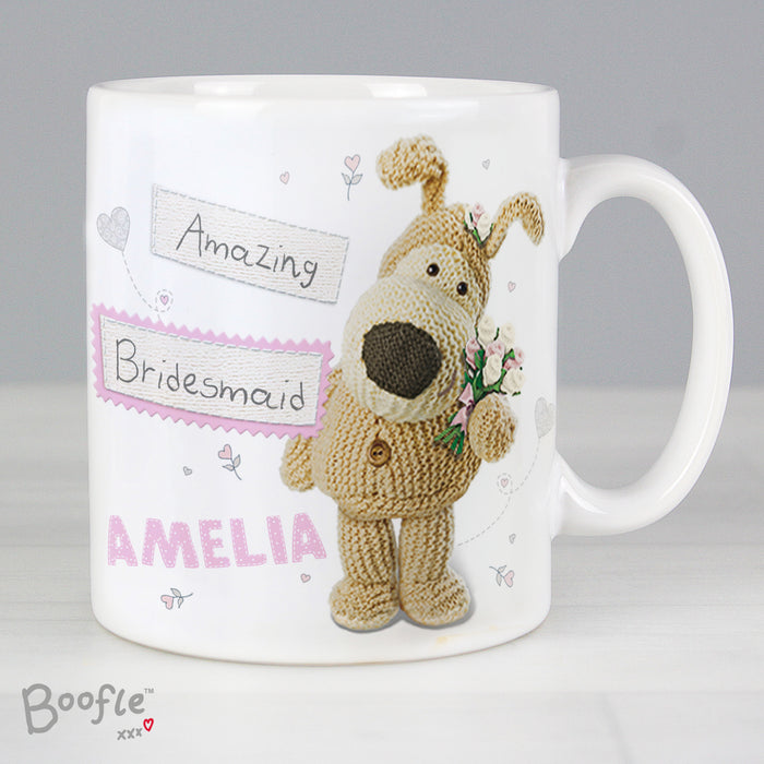 Personalised Boofle Female Wedding Mug - The Gift Cabin UK