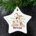 Personalised Boofle My 1st Christmas Ceramic Star Decoration - The Gift Cabin UK