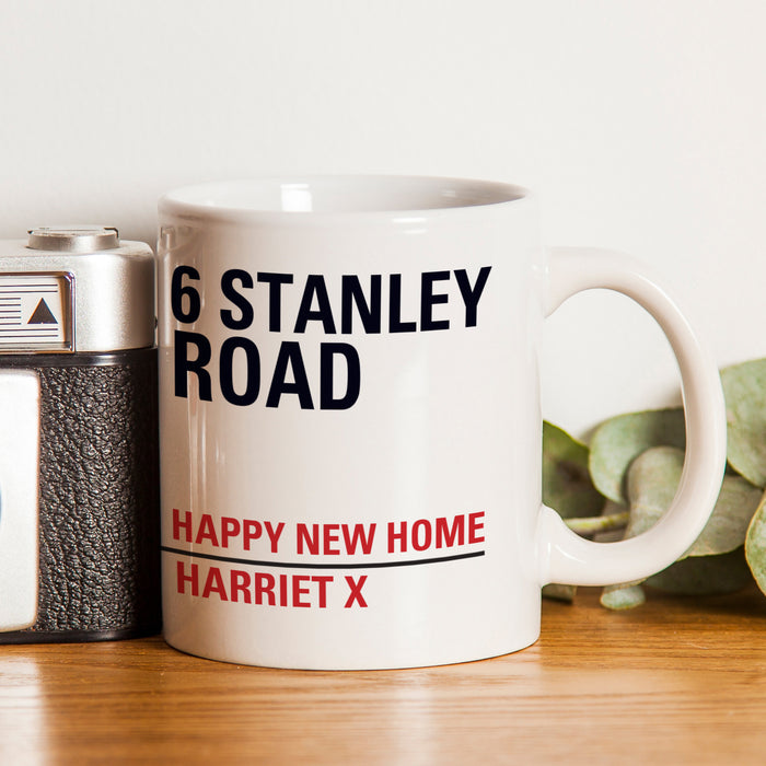 Personalised London Street Sign Mug - The Gift Cabin UK