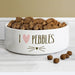 Personalised Cat Features 14cm Medium White Pet Bowl - The Gift Cabin UK