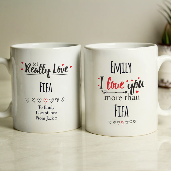 Personalised I Love You More Than... Mug - The Gift Cabin UK