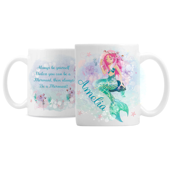 Personalised Mermaid Mug - The Gift Cabin UK