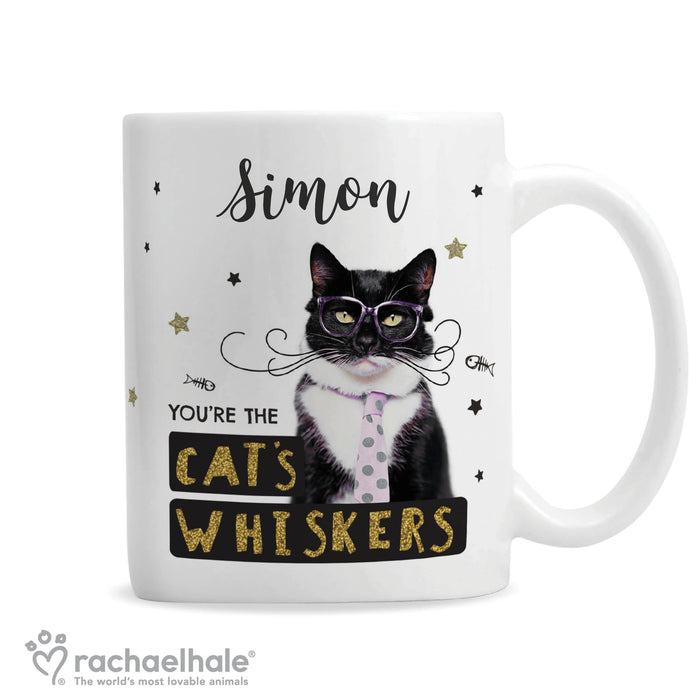 Personalised Rachael Hale 'You're the Cat's Whiskers' Mug - The Gift Cabin UK