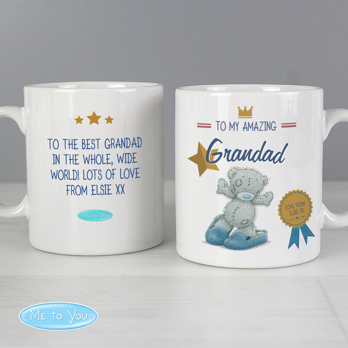 Personalised Me to You Slippers Mug - The Gift Cabin UK