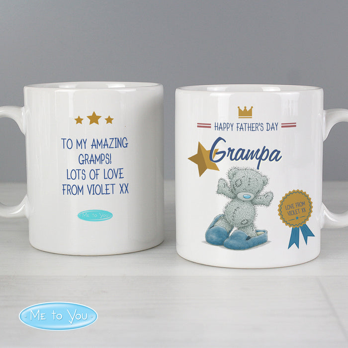 Personalised Me to You Slippers Mug - The Gift Cabin UK