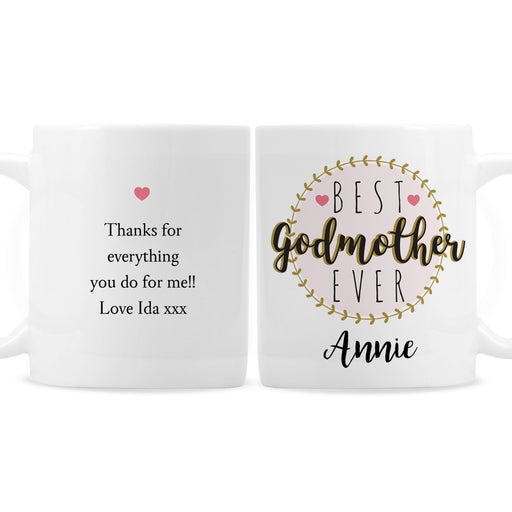 Personalised 'Best Godmother' Mug - The Gift Cabin UK