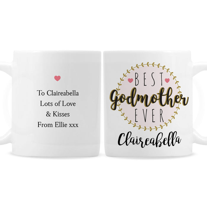 Personalised 'Best Godmother' Mug - The Gift Cabin UK