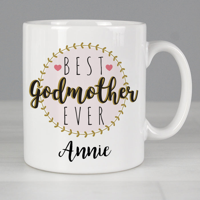 Personalised 'Best Godmother' Mug - The Gift Cabin UK