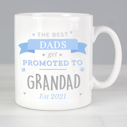 Personalised Blue Promoted to Mug - The Gift Cabin UK