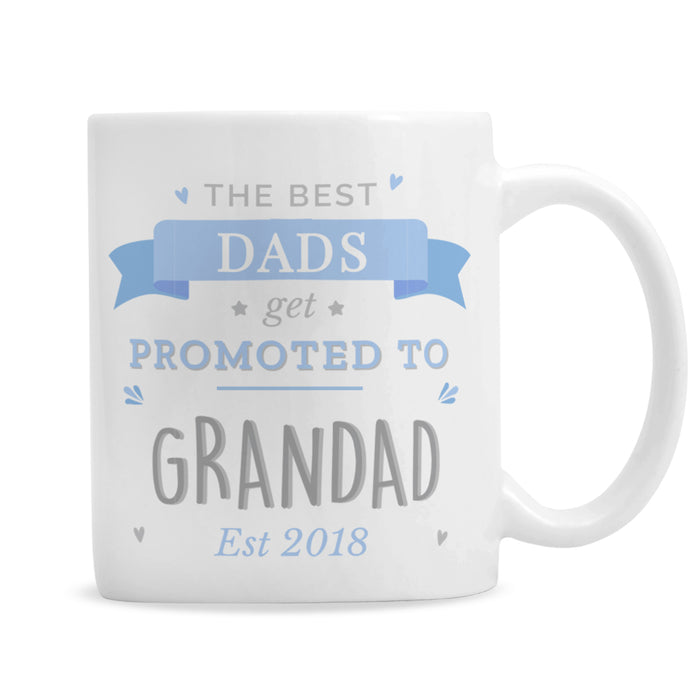 Personalised Blue Promoted to Mug - The Gift Cabin UK