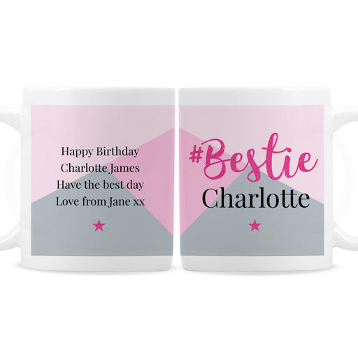 Personalised #Bestie Mug - The Gift Cabin UK