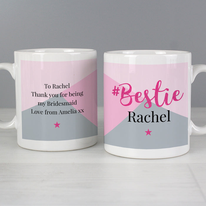 Personalised #Bestie Mug - The Gift Cabin UK