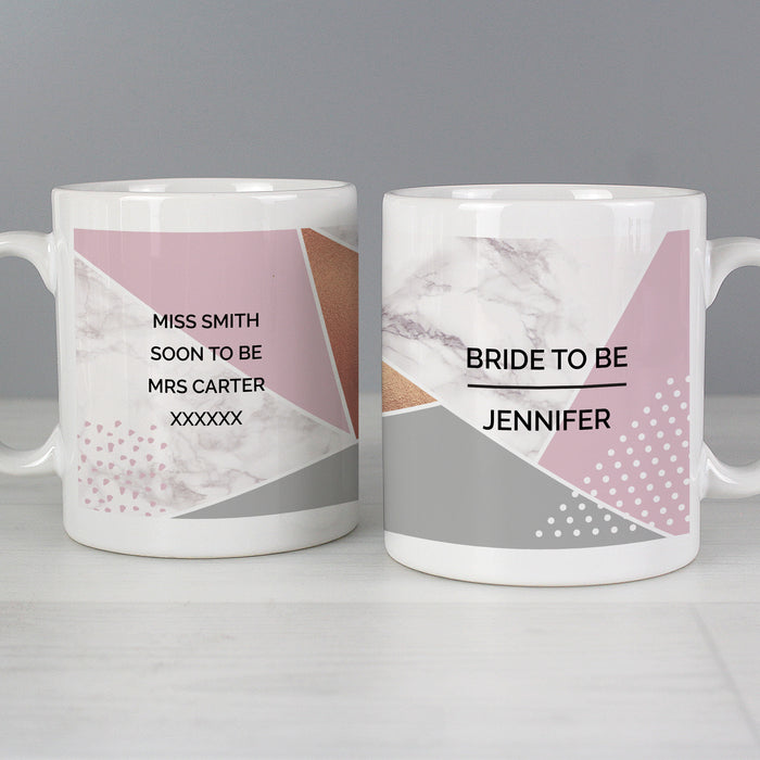 Personalised Geometric Mug - The Gift Cabin UK