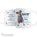 Personalised Rachael Hale 'Ruff Before Coffee' Dog Mug - The Gift Cabin UK