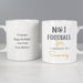 Personalised No.1 Football Fan Mug - The Gift Cabin UK