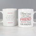 Personalised 'No Better Friend Than Grandad' Mug - The Gift Cabin UK