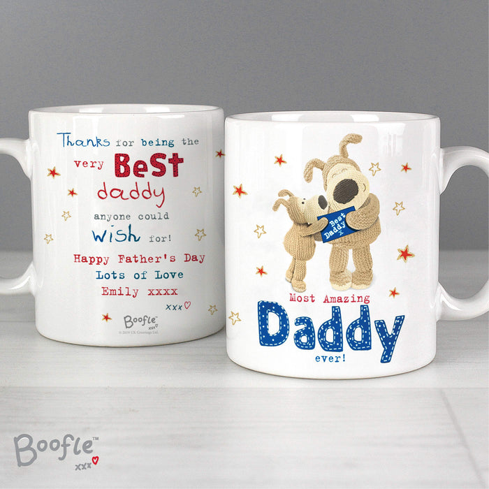 Personalised Boofle Most Amazing Daddy  Mug - The Gift Cabin UK