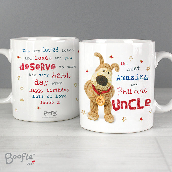 Personalised Boofle Medal Mug - The Gift Cabin UK