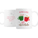 Personalised Cute Christmas Hot Chocolate Mug - The Gift Cabin UK