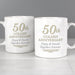 Personalised 50th Golden Anniversary Mug Set - The Gift Cabin UK