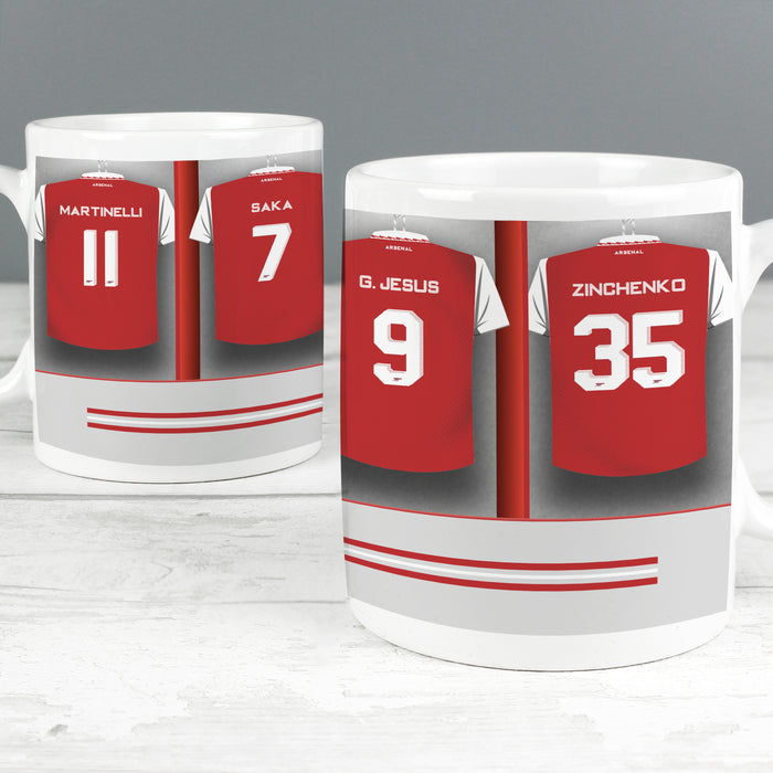 Arsenal Football Club Dressing Room Mug - The Gift Cabin UK