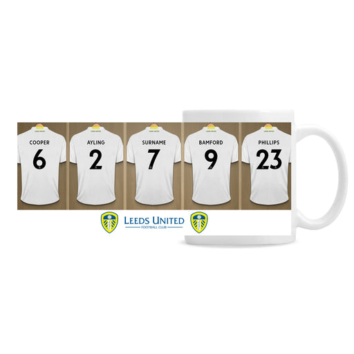 Leeds United Football Club Dressing Room Mug - The Gift Cabin UK