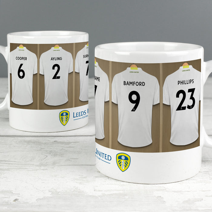 Leeds United Football Club Dressing Room Mug - The Gift Cabin UK