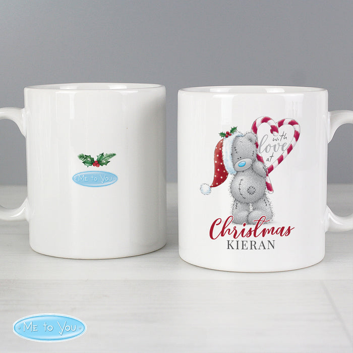 Personalised Me To You 'With Love At Christmas' Couples Mug Set - The Gift Cabin UK