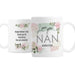 Personalised Abstract Rose Mug - The Gift Cabin UK