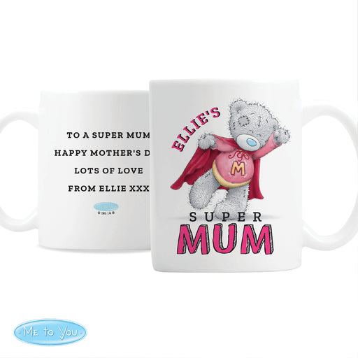 Personalised Me To You Super Mum Mug - The Gift Cabin UK