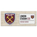 West Ham United FC Street Sign Mug - The Gift Cabin UK