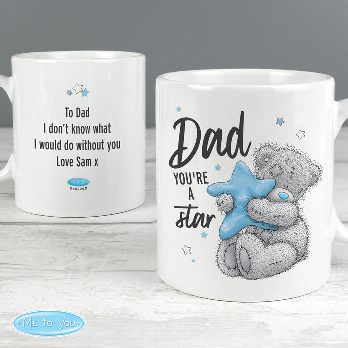 Personalised Me To You Dad You're A Star Mug - The Gift Cabin UK