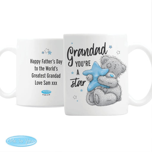 Personalised Me To You Grandad You're A Star Mug - The Gift Cabin UK