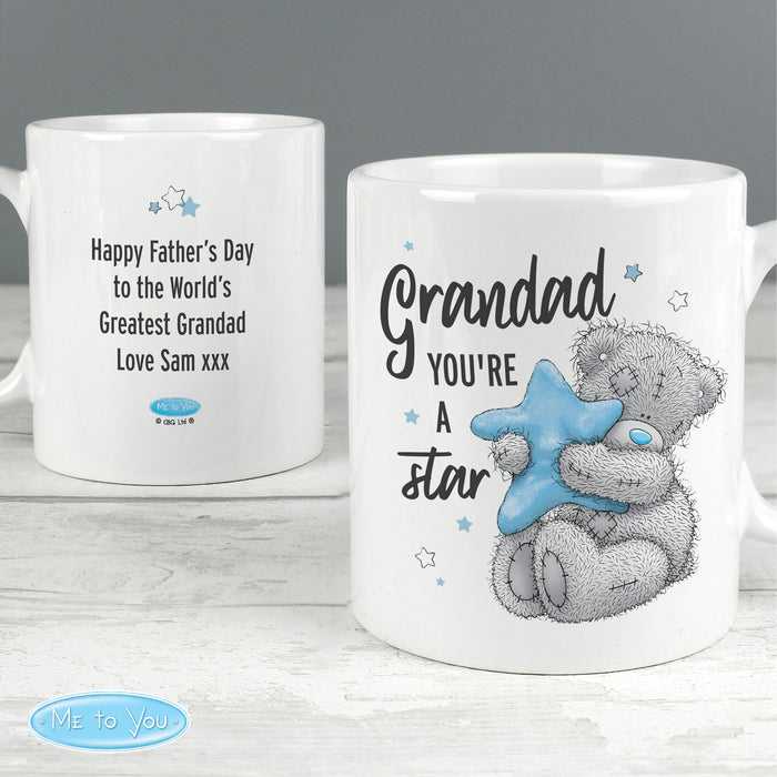 Personalised Me To You Grandad You're A Star Mug - The Gift Cabin UK